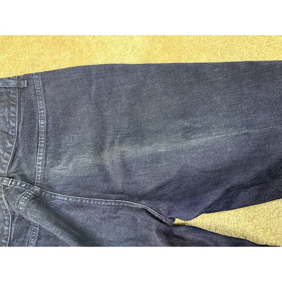 Lauren Jeans Co Size 14 Straight Leg Dark Wash Zipper Accent No Back Pocket B069 - Picture 9 of 14